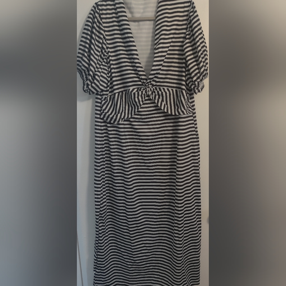 Black and white dress 3x